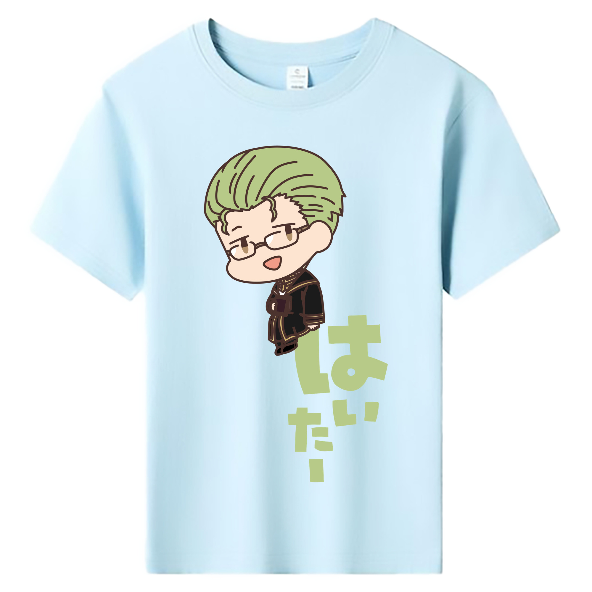 （画像用） 葬送のフリーレン Frieren 綿100％キッズTシャツ（フロントプリント）